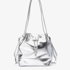 Balo thời trang Anna Field màu bạc sang trọng và cá tính (New)