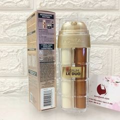 Serum L'oreal Age Defying Le Dou serum 2 lõi cho 2 hiệu quả đồng thời: trẻ và trắng, 30ml