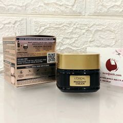 Kem dưỡng đêm L'oreal Age Perfect Midnight cao cấp trẻ hóa và sáng căng mịn da, 50ml 