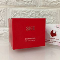 Kem dưỡng SKII Skinpower Re-Newchống lão hóa, phục hồi da, #Cream căng mọng da, 80g 