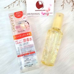 Xịt khoáng Kanebo Freshel  Skin Freshner cấp ẩm, tươi mới và dịu nhẹ da, 130ml