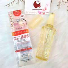 Xịt khoáng Kanebo Freshel  Skin Freshner cấp ẩm, tươi mới và dịu nhẹ da, 130ml