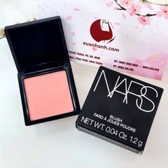 Phấn má hồng Nars Blush Fard À Joues Poudre #Orgasm - hồng đào siêu xinh (New)