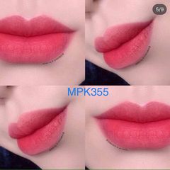 Son Shu Uemura Rouge Unlimited Matte lì mịn, matte môi bám màu, #355 hồng baby  