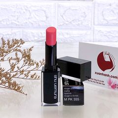 Son Shu Uemura Rouge Unlimited Matte lì mịn, matte môi bám màu, #355 hồng baby  