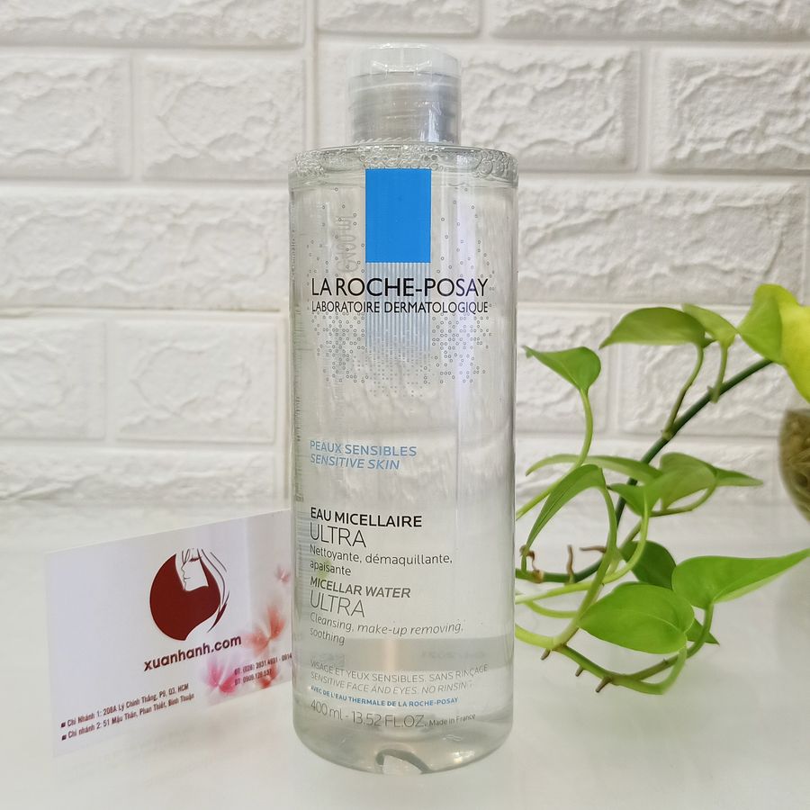 Nước tẩy trang La Roche-Posay Sensitive Skin sạch dịu nhẹ cho da nhạy cảm, 400ml
