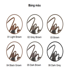 Chì kẻ mày TFS Eyebrow Pencil #04 Black Brown, nâu đen