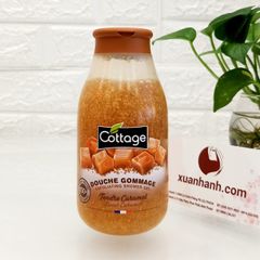 Gel tắm COTTAGE có hạt tẩy tế bào chết, sạch mịn da, hương thơm cuốn hút, 270ml (new)