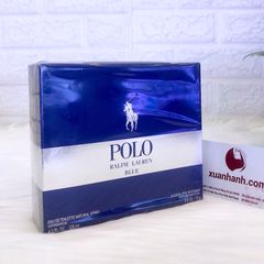 Giftset nước hoa nam Polo Ralph Lauren Blue cuốn hút - EDT 125ml & lăn khử mùi 75g (New)