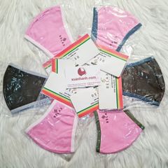Khẩu trang Relax, 100% cotton 2 lớp bảo vệ, ôm thoáng dễ chịu