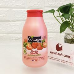 Sữa tắm COTTAGE Moisturizing mang lại làn da mềm mịn, trắng sáng, 250ml (new)