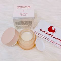 Dưỡng ủ môi đêm Klavuu dưỡng ẩm căng mọng, giảm thâm & sáng màu môi 20g