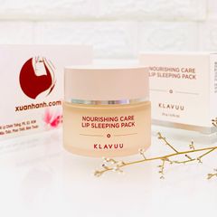 Dưỡng ủ môi đêm Klavuu dưỡng ẩm căng mọng, giảm thâm & sáng màu môi 20g