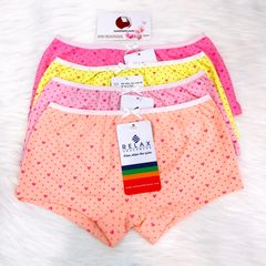 Quần lót bé gái Relax - RG002, quần đùi chấm bi dễ thương, size M (THANH LÝ)