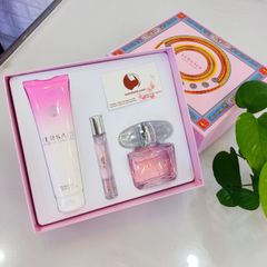 Tách set nước hoa Versace Bright Crystal nữ tính, quyến rũ và thanh khiết