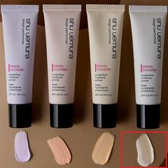Kem lót chống nắng Shu Uemura Block Booster SPF50/PA+++ sáng hồng rạng rỡ, 10ml