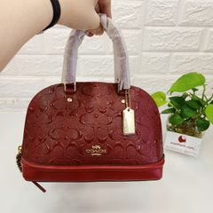 Túi Coach Signature Inside zip rất sang, đẹp, kích thước gọn (25.5, 17.78, 10.16)cm, brown