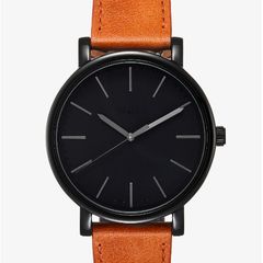 Đồng hồ nam Timex mặt tròn cổ điển, dây cam đẹp, độc, cá tính.