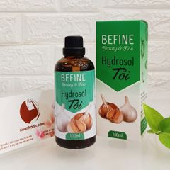 Nước cất Befine Hydrosol - Tỏi kháng viêm, hỗ trợ hô hấp, tăng cường sức đề kháng.