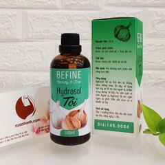 Nước cất Befine Hydrosol - Tỏi kháng viêm, hỗ trợ hô hấp, tăng cường sức đề kháng.