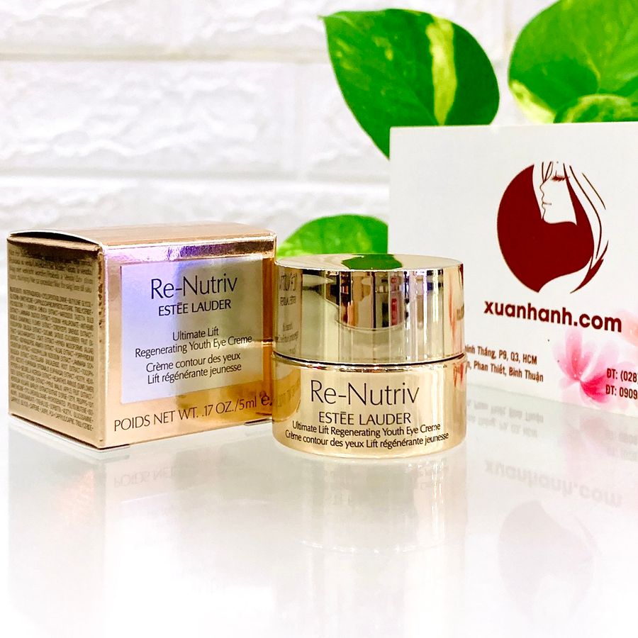 Kem dưỡng mắt Estee Lauder RE-NUTRIV Ultimate Lift Regenerating Youth cao cấp, 5ml