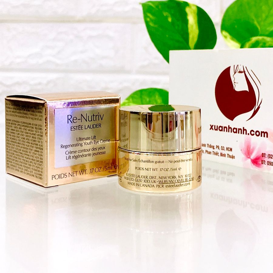 Kem dưỡng mắt Estee Lauder RE-NUTRIV Ultimate Lift Regenerating Youth cao cấp, 5ml