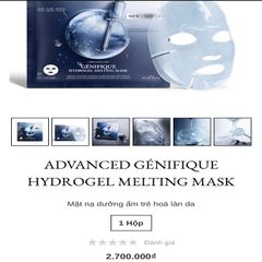 Mặt nạ Lancome Advanced Genifique Hydrogel Melting trẻ hoá và phục hồi da cao cấp (THANH LÝ)
