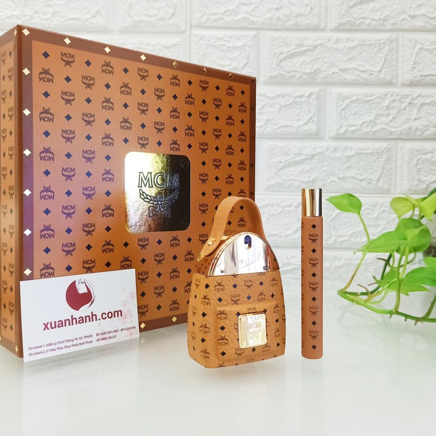 Set nước hoa MCM sành điệu, cá tính với mùi hương cuốn hút, unisex - 50ml, EDP