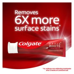 Kem đánh răng Colgate Optic White trắng sạch, chắc khỏe và thơm mát - 119g