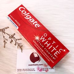 Kem đánh răng Colgate Optic White trắng sạch, chắc khỏe và thơm mát - 119g
