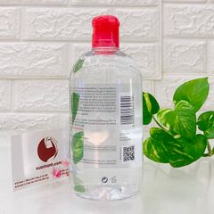 Nước tẩy trang Bioderma Crealine H20 sạch dịu nhẹ cho da nhạy cảm, 500ml (New)