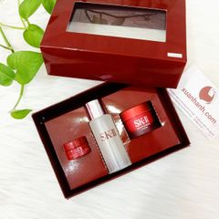 Set 3 sản phẩm SKII SkinPower dưỡng ẩm chống lão hóa toàn diện cho mặt và mắt (new)
