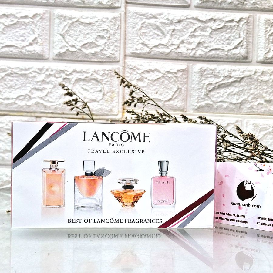 Set nước hoa Lancome 4 mùi hương phong cách đa dạng, cực đỉnh, Hot Trend (New)