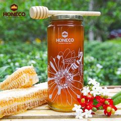 Mật ong Tam Đảo Honeco Hoa Rừng Đặc Biệt từ nguồn hoa tự nhiên, quý hiếm - 600g
