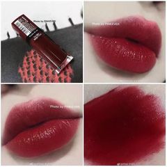 Son Bourjois Rouge Edition Velvet chất kem, bám môi, lì #19 Jolie De Vin đỏ rượu vang sexy