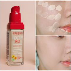 Kem nền Bourjois Healthy Mix Foundation mịn, lì đẹp, lành tính, #N52 Vanilla