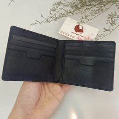 Ví nam J.LINDEBERG Nick Wallet-Es Leather da thật, chất mỏng mịn, nhẹ rất sang.