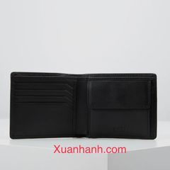 Ví nam Hugo da thật mềm mại, rất sang trọng và thiết kế tiện dụng (New)