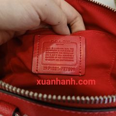 Túi Coach Sierra Satchel #Bright Red sắc đỏ tươi rực rỡ, trẻ trung (26x18cm)
