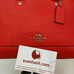 Túi Coach Sierra Satchel #Bright Red sắc đỏ tươi rực rỡ, trẻ trung (26x18cm)