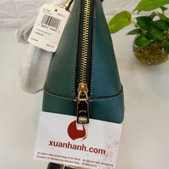 Túi Coach Sierra Satchel #Dark Turquoise màu ngọc lam rất lạ và sang (26x18cm)