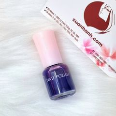 Sơn móng Daiso Nhật Nail Polish #21 xanh tím độc đáo, nổi bật