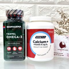 Dầu cá Nauy Biopharma TRIPPEL Omega-3 tốt cho tim mạch, hệ miễn dịch và trí não (new)