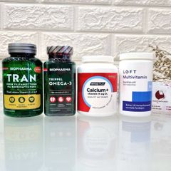 Dầu cá Nauy Biopharma TRIPPEL Omega-3 tốt cho tim mạch, hệ miễn dịch và trí não (new)