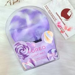 Máy rửa mặt FOREO LUNA mini 2 loại bỏ bụi bẩn, dầu thừa, sạch mịn da - TẶNG 10 NẠ HỒNG SÂM