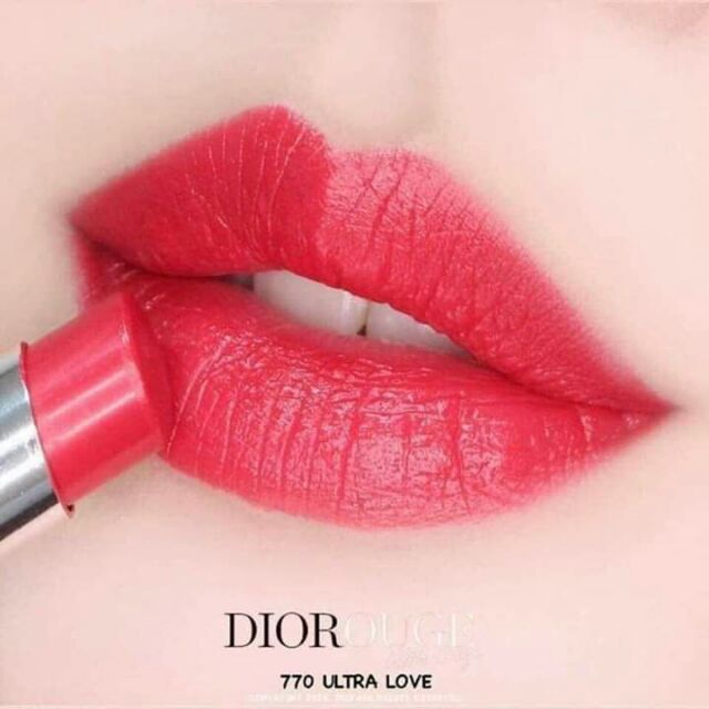 Vỉ son Dior Ultra Rouge 4 màu siêu HOT cực đẹp với hình đôi môi quyến rũ (HOT)