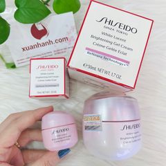 Kem dưỡng Shiseido White Lucent Brightening Gel Cream căng mịn, trắng da, 15ml