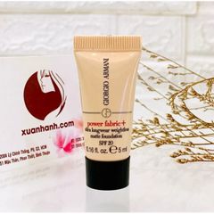 Kem nền Giorgio Armani Power Fabric+ che phủ lì mịn và căng mượt da, 5ml (New)