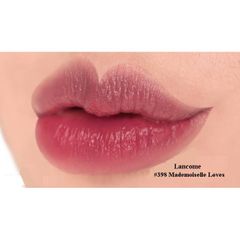 Son Lancome L'absolu Mademoiselle Shine dưỡng mềm mướt môi, màu tươi tắn. (Tester)
