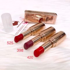 Son Lancome L'absolu Mademoiselle Shine dưỡng mềm mướt môi, màu tươi tắn. (Tester)